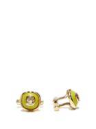 Matchesfashion.com Fernando Jorge - Cushion Diamond & 18kt Gold Cufflinks - Mens - Beige Gold