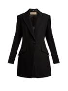 Matchesfashion.com Burberry - Cureton Virgin Wool Blend Blazer - Womens - Black