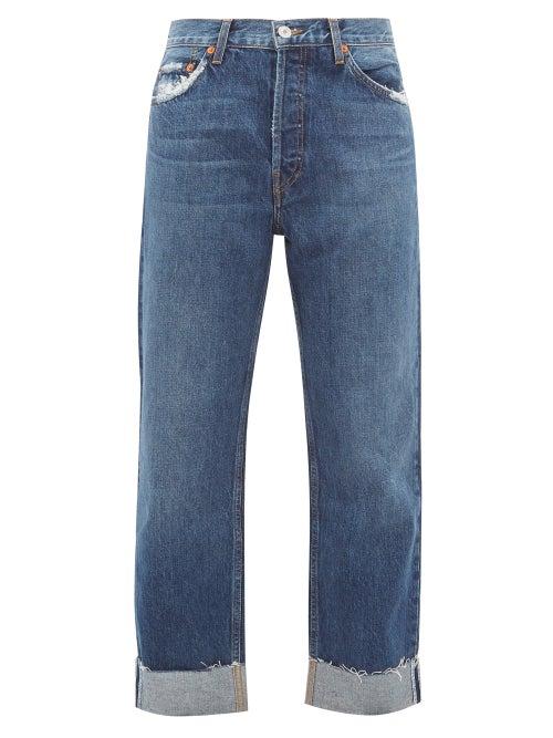 Matchesfashion.com Re/done Originals - 90s Loose Straight Leg Jeans - Womens - Denim