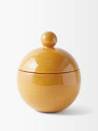 Tina Vaia - Cubi Ceramic Ice Bucket - Womens - Mustard
