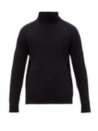 Matchesfashion.com Iris Von Arnim - Roll Neck Cashmere Sweater - Mens - Navy