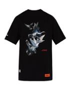 Matchesfashion.com Heron Preston - Dove Print Cotton T Shirt - Mens - Black