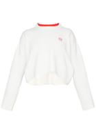 Matchesfashion.com Loewe - Anagram-embroidered Sweater - Womens - White