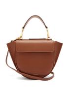 Matchesfashion.com Wandler - Hortensia Mini Leather Cross-body Bag - Womens - Tan