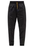 Fendi - Piped Technical-shell Track Pants - Mens - Black