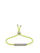 Matchesfashion.com Alice Made This - Charlie Stainless Steel And Cord Bracelet - Mens - Yellow