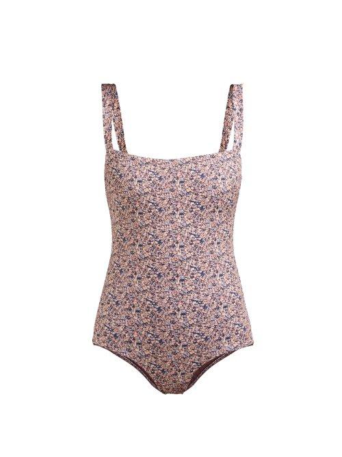 Matchesfashion.com Matteau - The Square Swimsuit - Womens - Multi