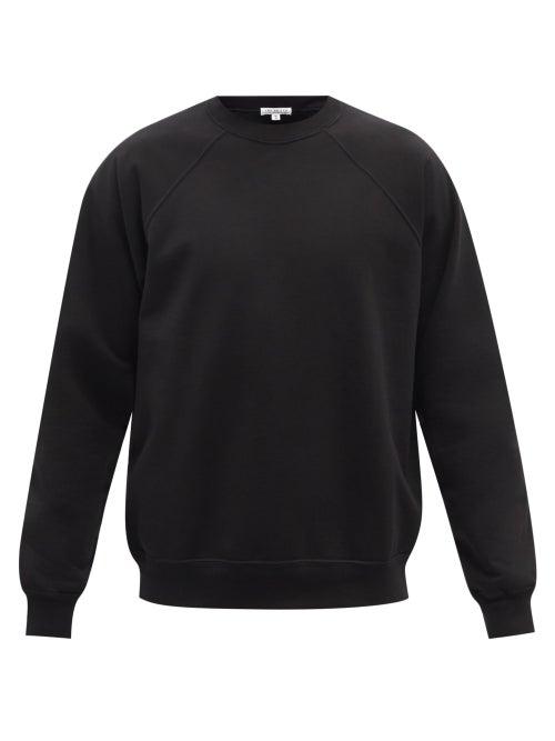 Lady White Co. - Crew-neck Cotton-jersey Sweatshirt - Mens - Black