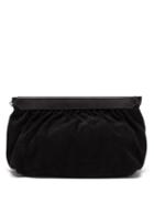 Isabel Marant - Luz Suede And Leather Clutch Bag - Womens - Black