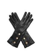 Gucci Button-fastening Leather Gloves