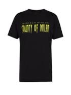 Matchesfashion.com Marcelo Burlon - Sleepwalker Printed Cotton T Shirt - Mens - Black