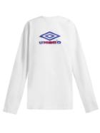 Vetements X Umbro Long-sleeved Cotton T-shirt