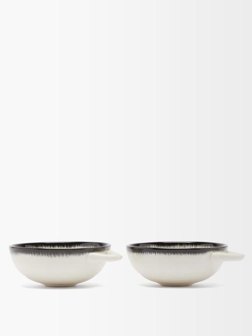 Serax - X Ann Demeulemeester Set Of Two Espresso Cups - Black White