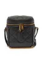 Ladies Bags Saint Laurent - Quilted Pebbled-leather Cross-body Bag - Womens - Black