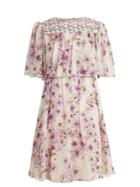 Giambattista Valli Anemone-print Silk-georgette Dress
