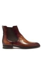 Matchesfashion.com Berluti - Classic Capri Leather Boots - Mens - Brown