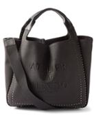 Valentino Garavani - Atelier Large Flax Tote Bag - Womens - Black