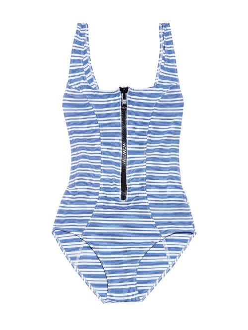Lisa Marie Fernandez Jasmine Striped Swimsuit