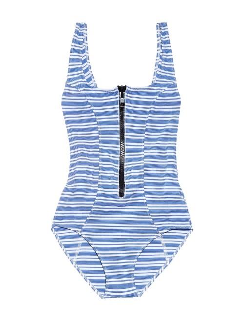 Lisa Marie Fernandez Jasmine Striped Swimsuit