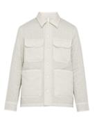 Matchesfashion.com Helmut Lang - Quilted Technical Jacket - Mens - White