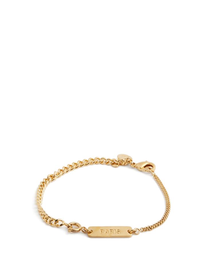 A.p.c. Mael Curb-chain Bracelet