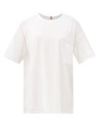 Ladies Lingerie Lunya - Cool Every Body Cotton-blend Jersey T-shirt - Womens - White