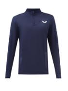 Castore - Carolina Quarter-zip Mid-layer Top - Mens - Navy