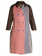 Duro Olowu Patchwork-brocade Double-breasted Coat