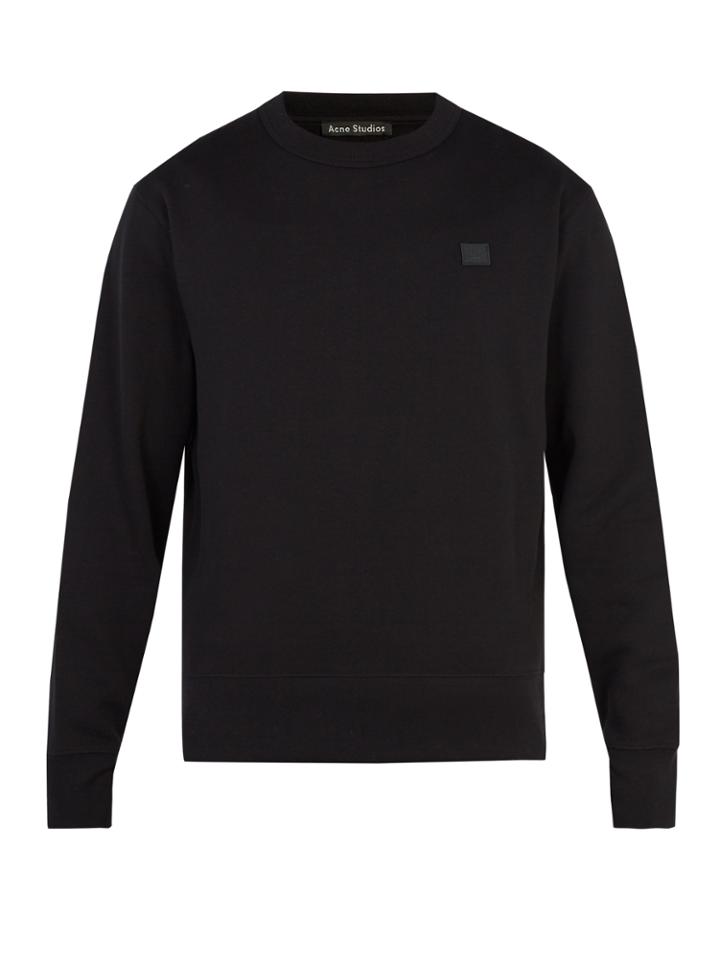 Acne Studios Fairview Face Cotton Sweatshirt