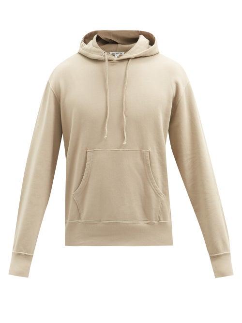 Matchesfashion.com Lady White Co. - Classic Cotton-jersey Hooded Sweatshirt - Mens - Beige