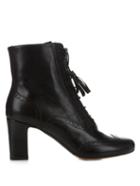 Tabitha Simmons Afton Block-heel Leather Ankle Boots