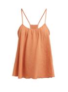 Matchesfashion.com Loup Charmant - Scoop Neck Organic Cotton Tank Top - Womens - Dark Orange