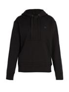 Matchesfashion.com Acne Studios - Ferris Face Hooded Cotton Sweatshirt - Mens - Black