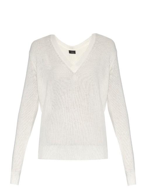 Joseph V-neck Cashmere Sweater