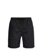 Matchesfashion.com Saturdays Nyc - Timothy Striped Swim Shorts - Mens - Black