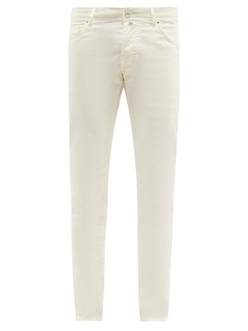 Jacob Cohn - Nick Slim-leg Jeans - Mens - Cream