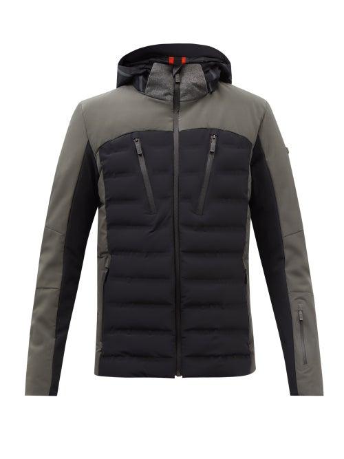 Capranea - Phantom Quilted-shell Down Ski Jacket - Mens - Black