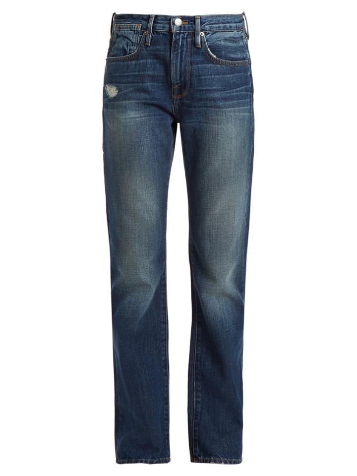 Frame Le Oversized Straight-leg Jeans