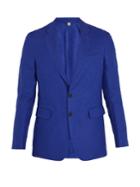 Burberry Soho Single-breasted Linen Blazer