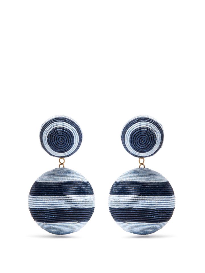 Rebecca De Ravenel Penny Drop Earrings