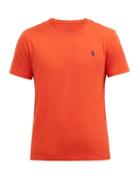 Matchesfashion.com Polo Ralph Lauren - Logo-embroidered Cotton-jersey T-shirt - Mens - Red