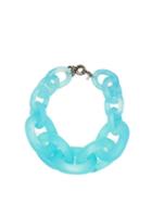 Matchesfashion.com Vanda Jacintho - Chain Link Necklace - Womens - Blue