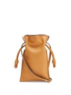 Loewe - Flamenco Leather Cross-body Bag - Womens - Tan