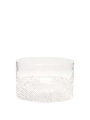 Matchesfashion.com Richard Brendon - Diamond Glass Ice Bucket - Womens - Clear
