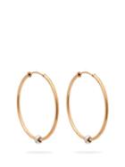 Matchesfashion.com Bottega Veneta - Ball Charm Hoop Earrings - Womens - Gold