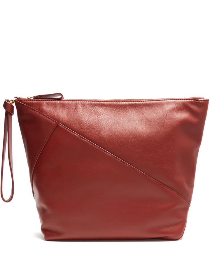 Diane Von Furstenberg Origami Wristlet Hand Clutch