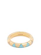 Marc Alary Diamond, Turquoise & Yellow-gold Ring