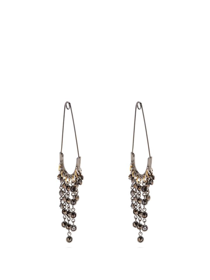 Sonia Rykiel Safety-pin Drop Earrings