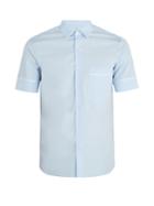 Valentino Contrast-piping Cotton-poplin Shirt