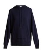 Allude Wool And Cashmere-blend Hooded Sweater